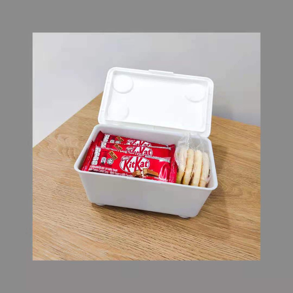 READY STOCK! Stackable Storage Box / Storage Box with cover ...