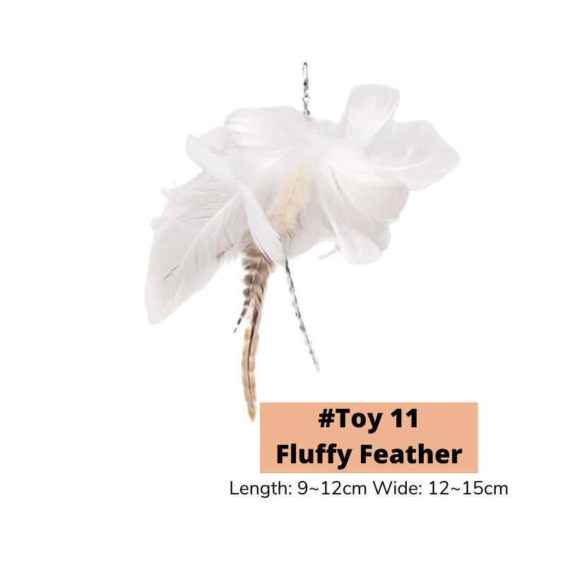 BOOP 《DIY》Extendable Cat Teaser Assorted Various Cat Wands & Teaser