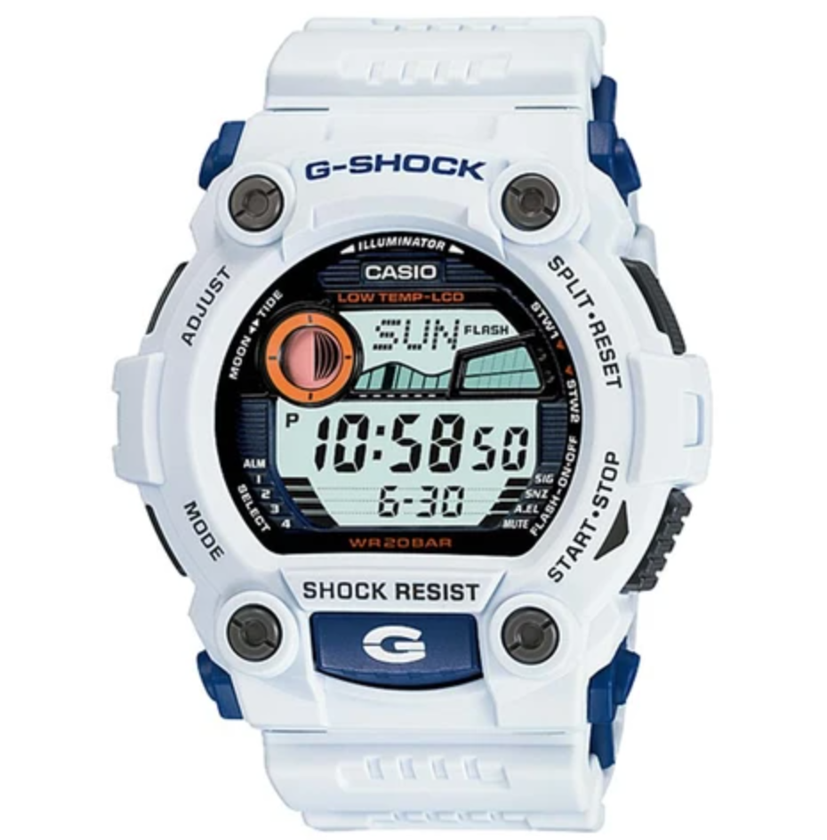 G shock sale mat moto putih