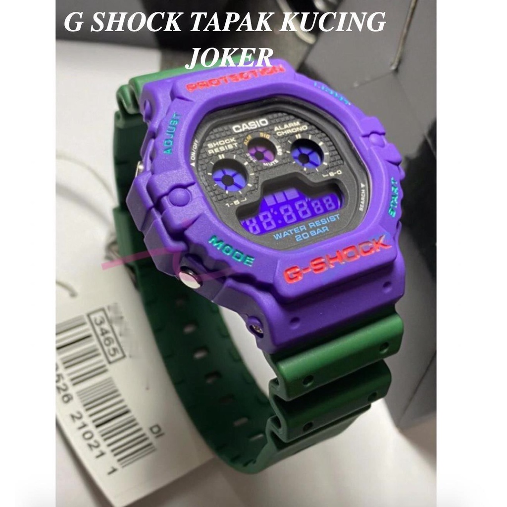 G shock 2025 tapak kucing joker