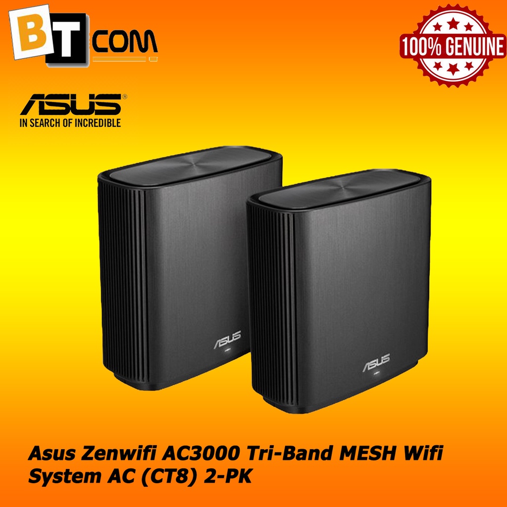 Asus Zenwifi AC3000 Tri-Band MESH Wifi System AC CT8-2P (2-PACK ...