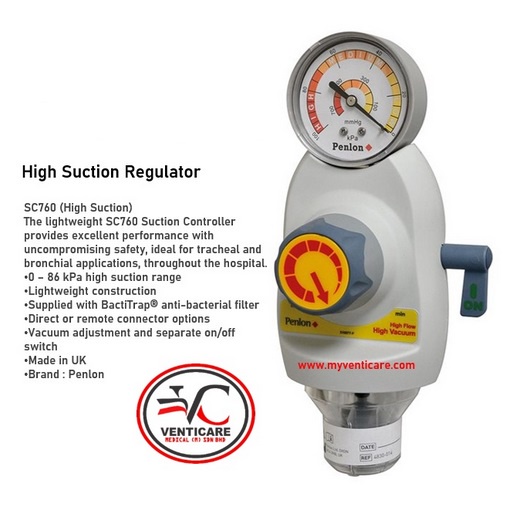 HIGH SUCTION REGULATOR PENLON WITH BACTITRAP Shopee Malaysia
