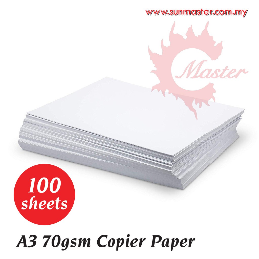 A3 70gsm Copier Paper (100s) | Shopee Malaysia