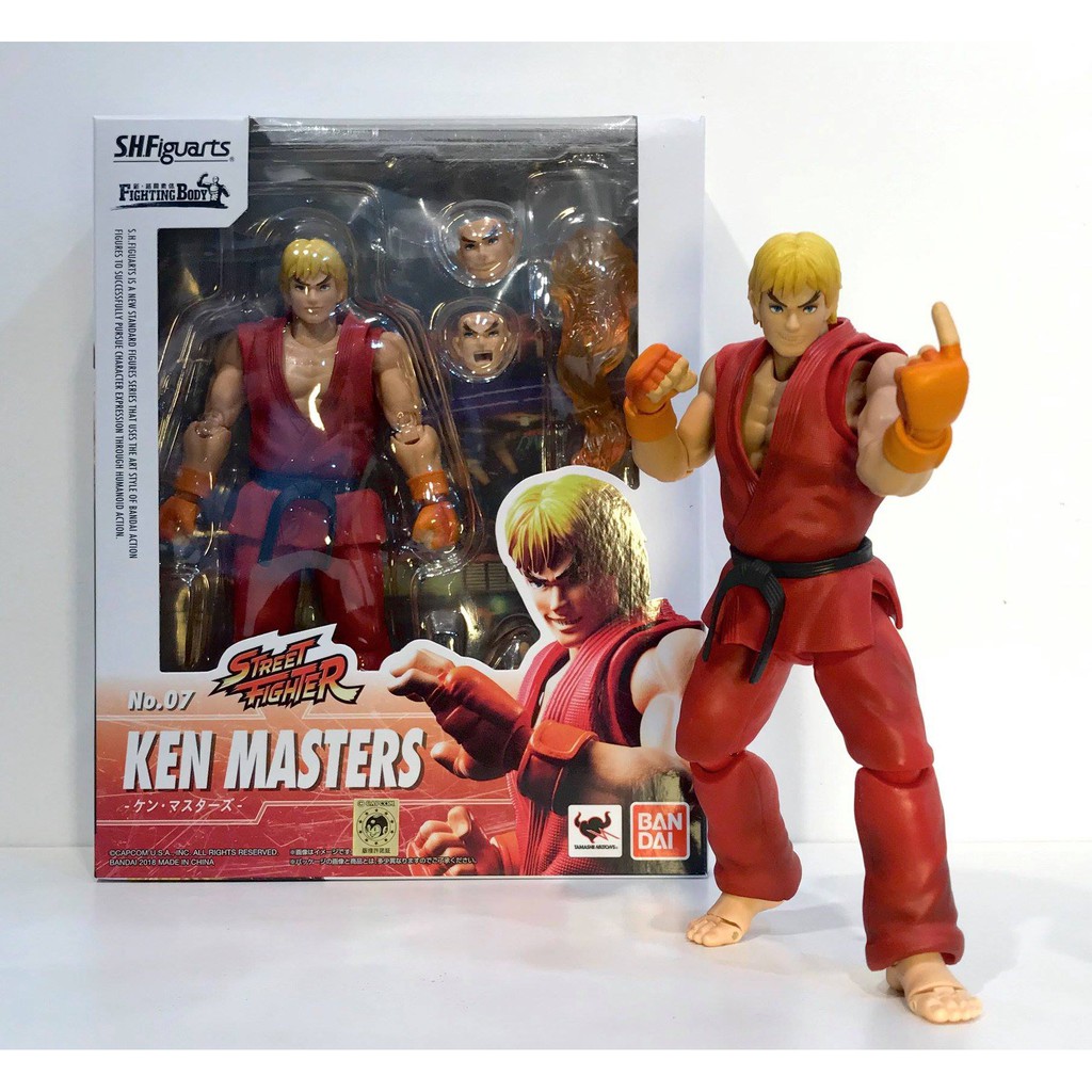 S.H.FIGUARTS Shfiguarts street fighter Ken masters | Shopee Malaysia