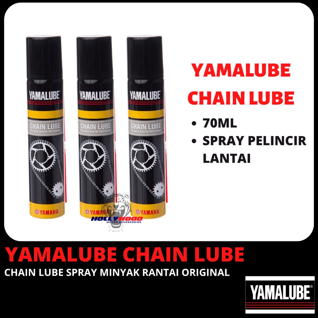 YAMAHA CHAIN LUBE YAMALUBE CHAIN SPRAY RANTAI 100 ORIGINAL HLY YAMAHA Shopee Malaysia