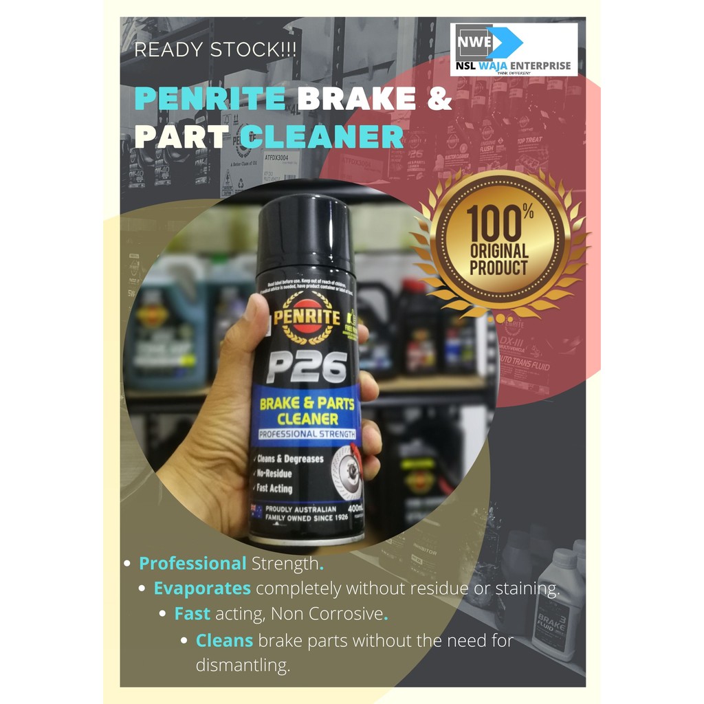 Penrite Brake and Parts Cleaner Aerosol 400 ml Shopee Malaysia