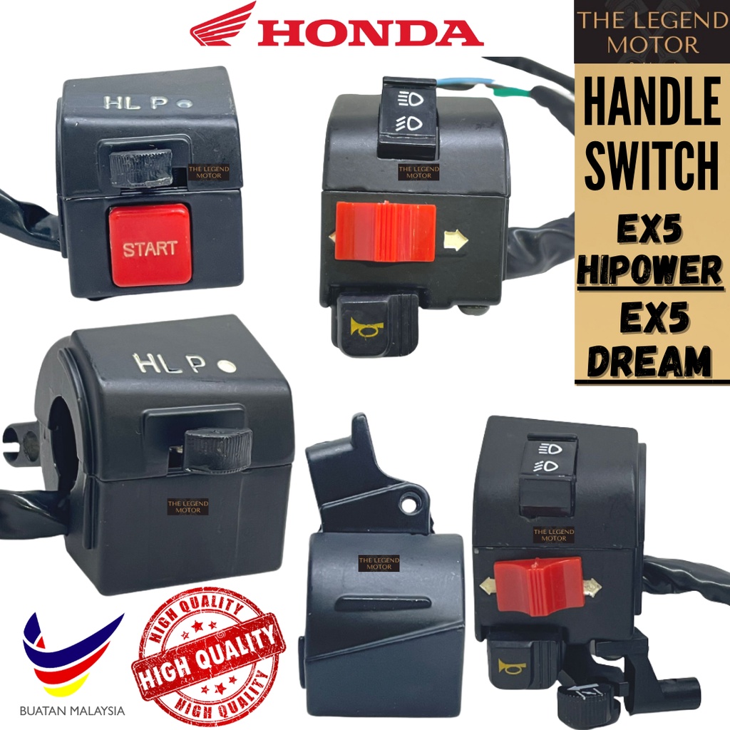 EX5 DREAM HIPOWER HI POWER Handle Switch Left Right Kiri Kanan Suis ...