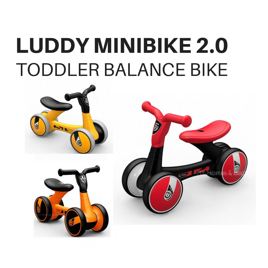 Luddy Baby Toddler Kids Minibike Mini Bike Balance Bike Walker Tricycle Shopee Malaysia