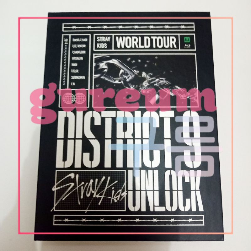 Stray Kids World Tour 'District 9: Unlock' In Seoul BLU-RAY +