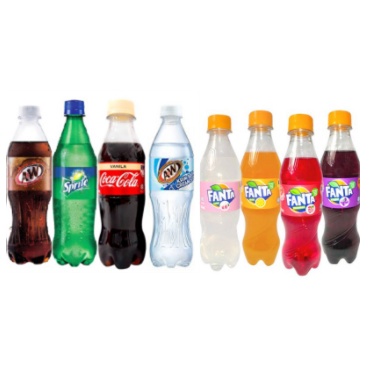 COKE FANTA A&W SPRITE Carbonated Drinks / Minuman Ringan 330ml &250ml ...