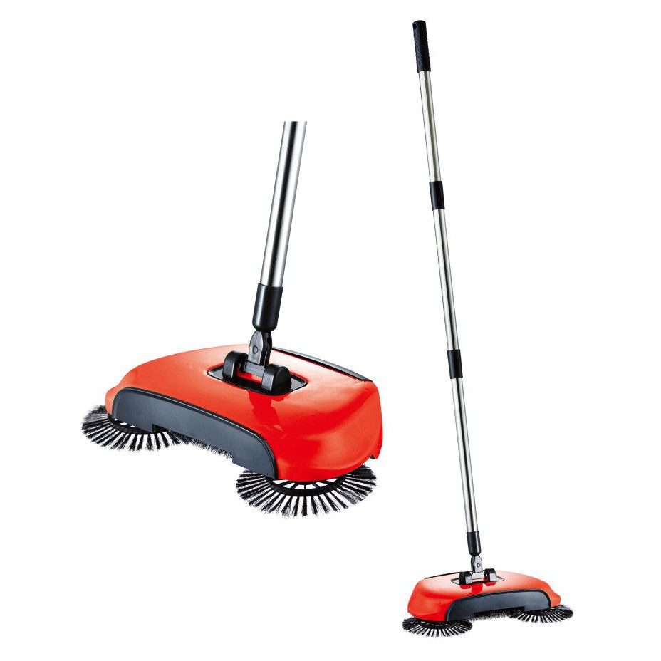 Hand Push Sweeper Cleaning Broom Dustpan Rubbish Bin Shopee Malaysia