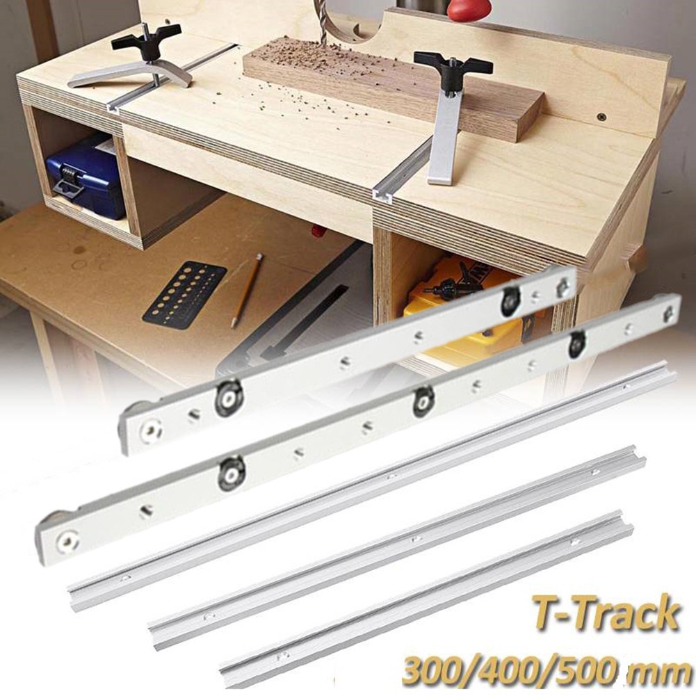T track Aluminium Alloy Miter Track Miter Bar Slider Table Saw Miter