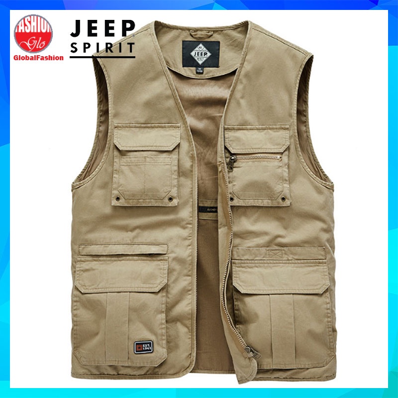 Fly Fishing Vest Marryat, Fesyen Pria, Pakaian , Baju Luaran di