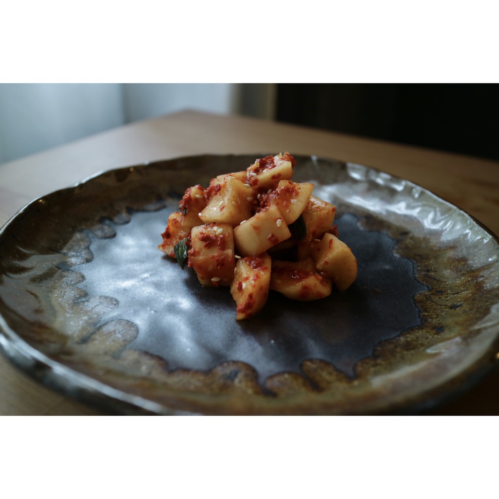 Spicy Halal Artisanal Kimchi 350g (Radish Kimchi) Shopee Malaysia