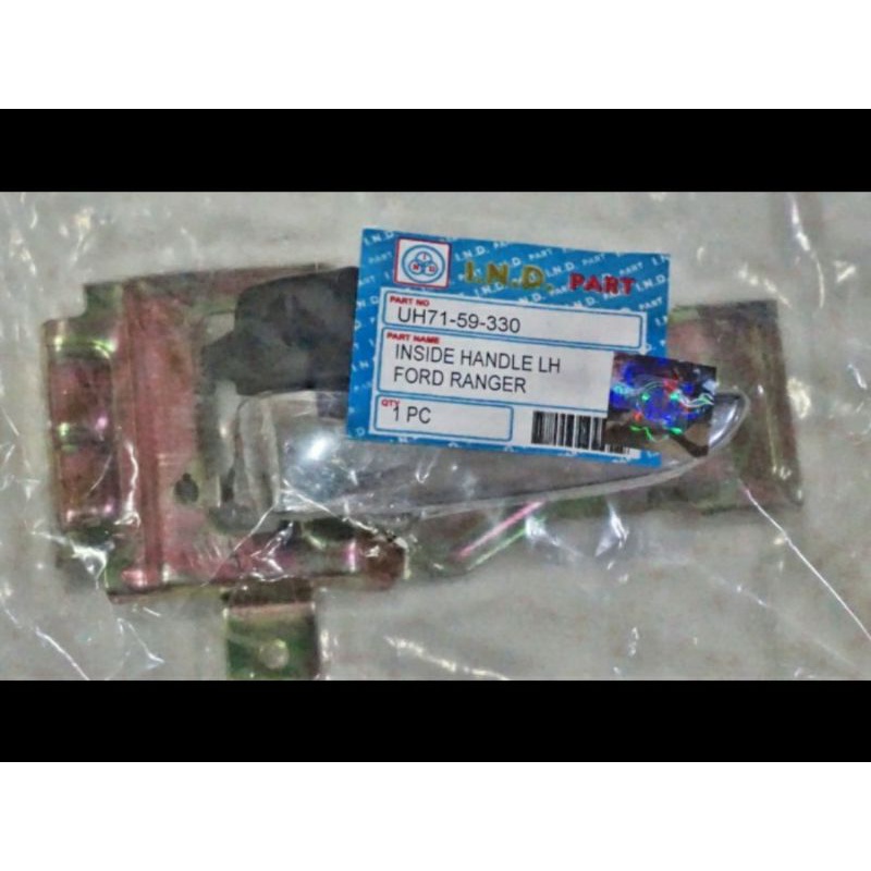 Inside HANDLE LH FORD RANGER 2.5 3.0 MAZDA BT50 BT-50 CHROME DOOR ...