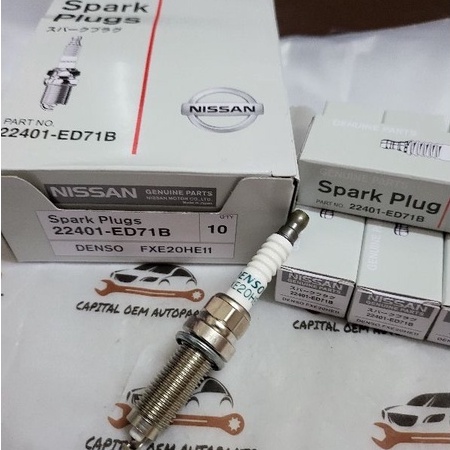 22401-ED71B (FXE20HR11) Nissan Iridium spark plug for X-Trail T32 2.5 ...
