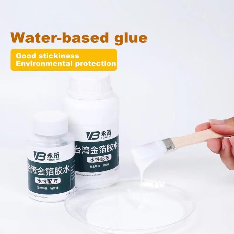 Metal Leaf Gilding Adhesive- Gilding glue for leaf foil - 100ml
