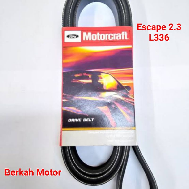 Fan belt vbelt drive belt Ford Escape Mazda Tribute 2.3 Gen 1 Original