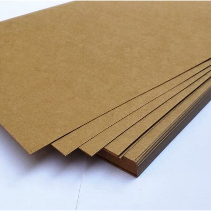 Combo of 50 sheets of a4 Kraft paper, 280gsm cement paper | Shopee Malaysia