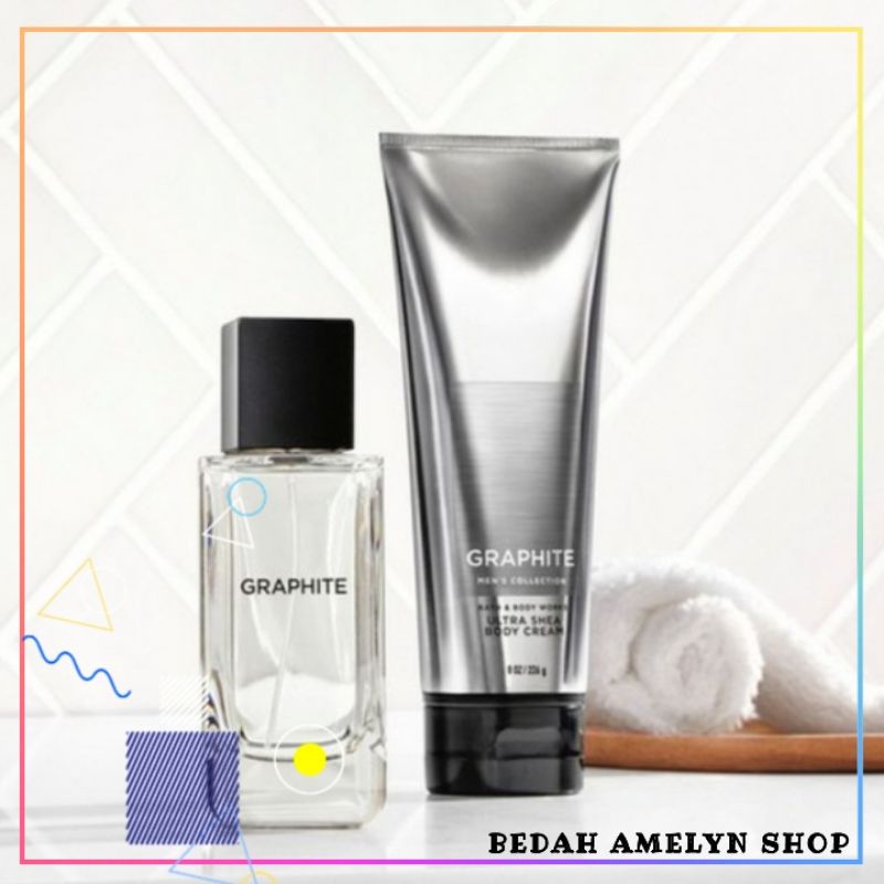 GRAPHITE Men s Collection Bath BodyWorks Shopee Malaysia