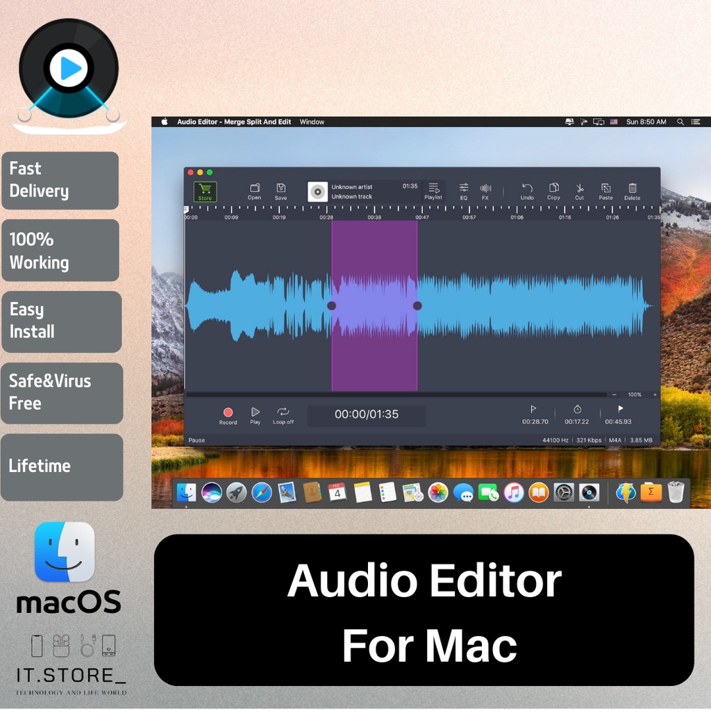 mp3 editor macos