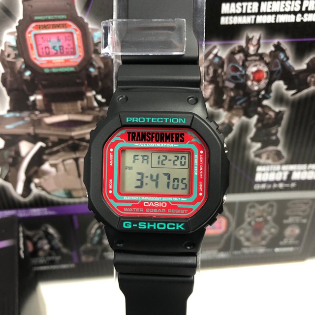 Casio G-Shock X Transformers DW-5600TF19-SET 43mm In Resin US | Dw-6900tf-4  | sincovaga.com.br