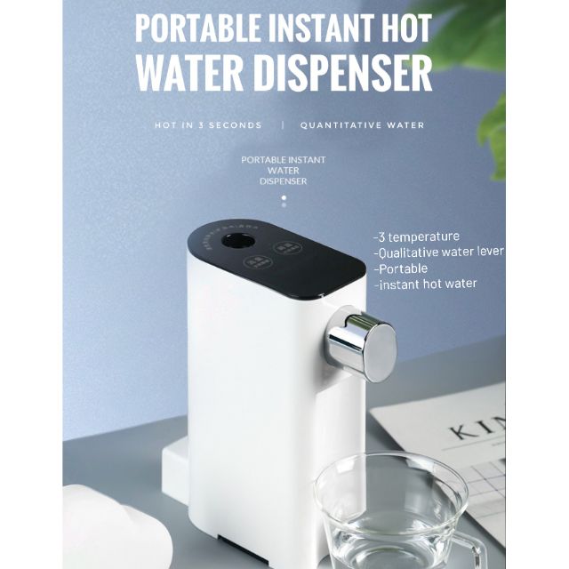  Mini Water Warmer Portable Instant Hot Water Dispenser