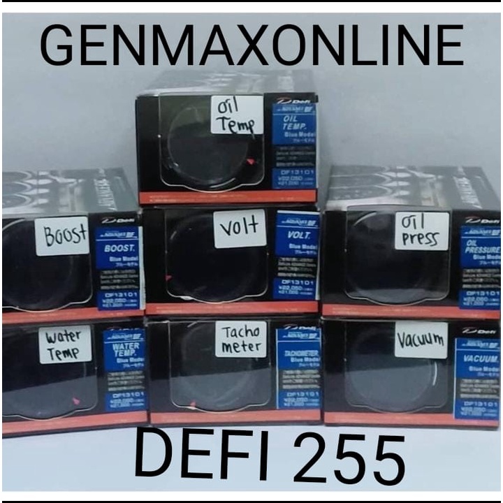 (Defi 255 Colors Advance BF) Smart Digital Meter Gauge with sensor ...
