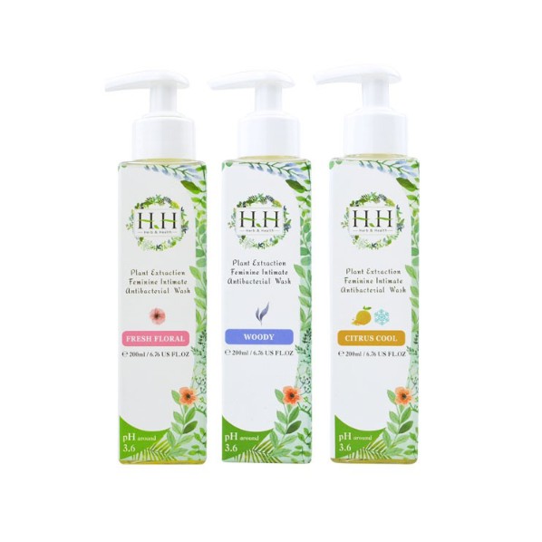 【现货正品】HH Feminine Antibacterial Wash 私密植萃抗菌洁净露 (200ml) Relove Shopee