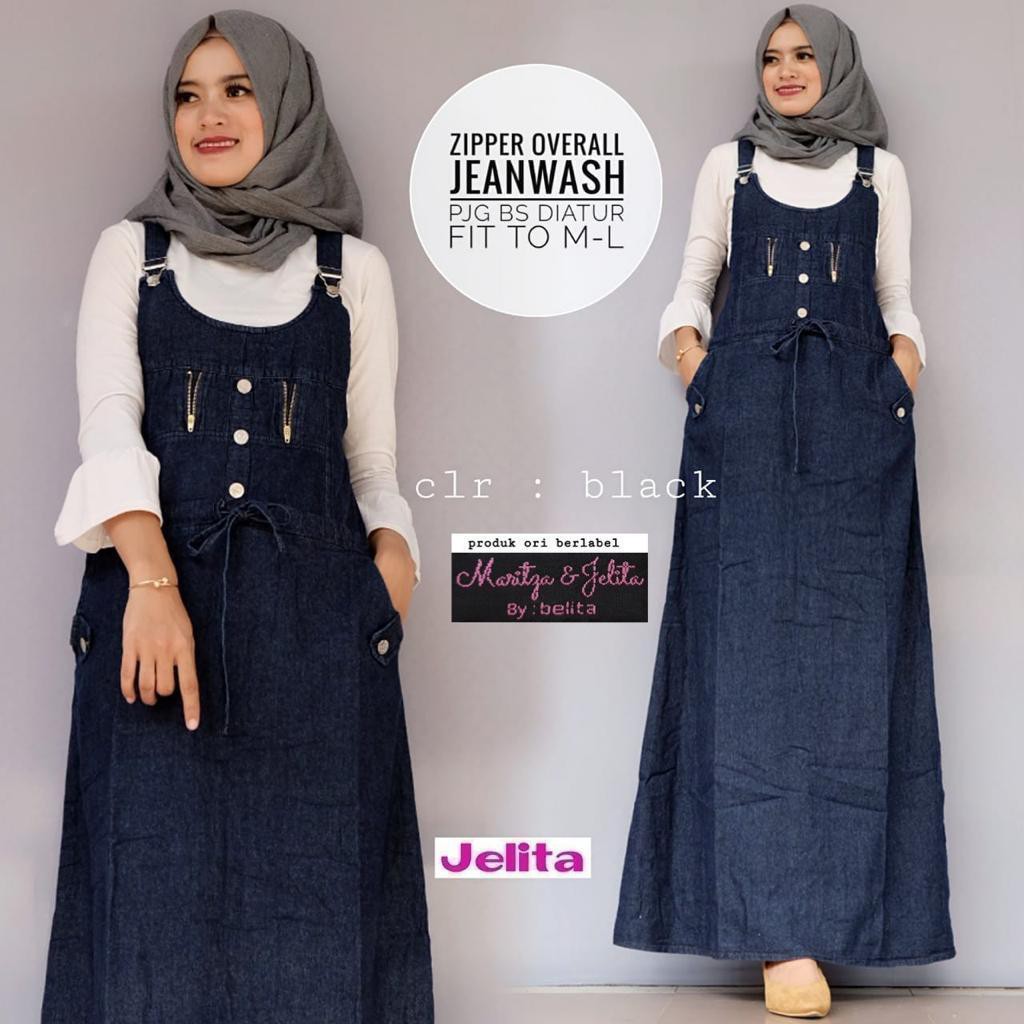 Fashion dress jeans muslimah