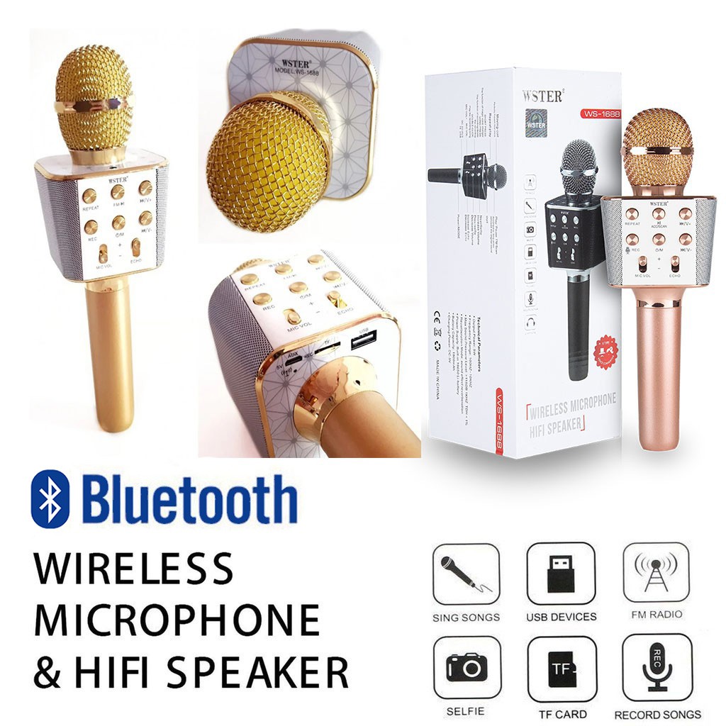 Ws 1688 bluetooth discount microphone