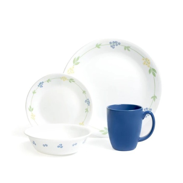 [ready Stock] 💯authentics 📍corelle Classic Secret Garden 16 Pieces Set 