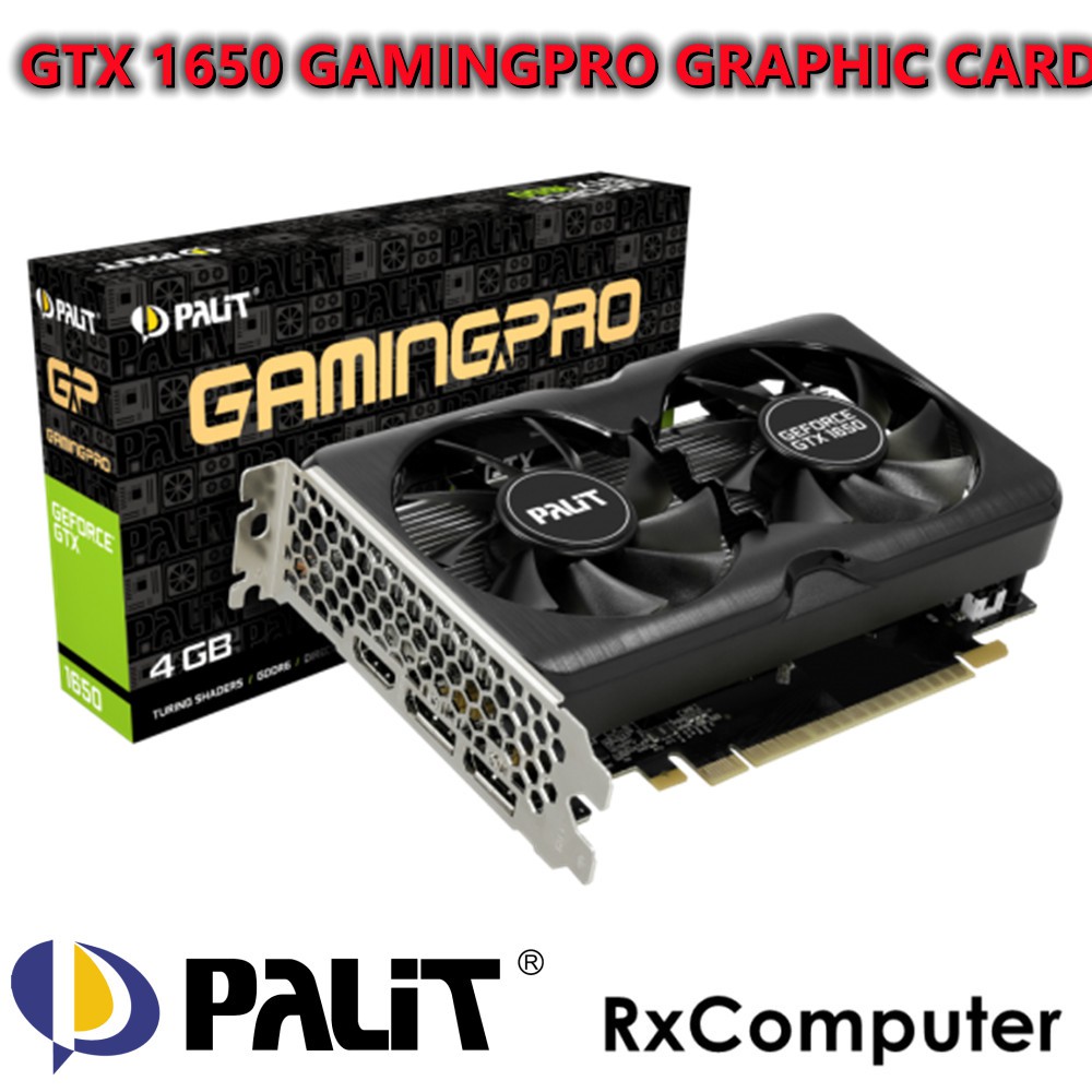 Palit Geforce Gtx 1650 Gamingpro 4gb 1650 Super Palit Geforce Gtx