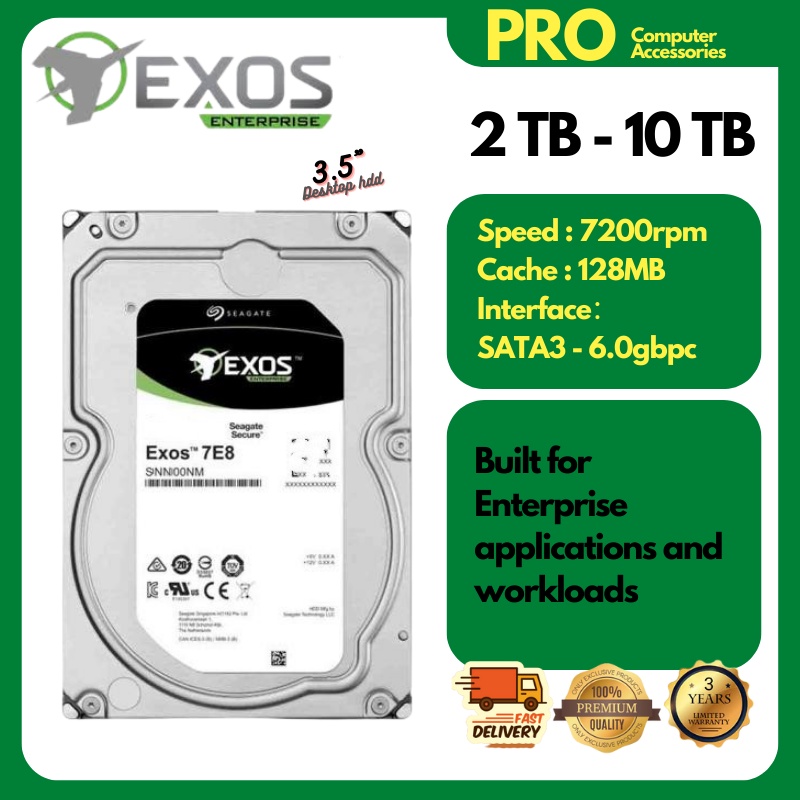 Exos Seagate Prices And Promotions Sept Shopee Malaysia