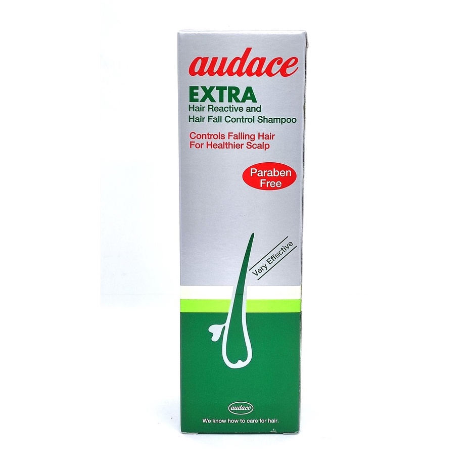 Audace Extra Hair Reactive & Hair Fall Control Shampoo 200ml | Shopee ...