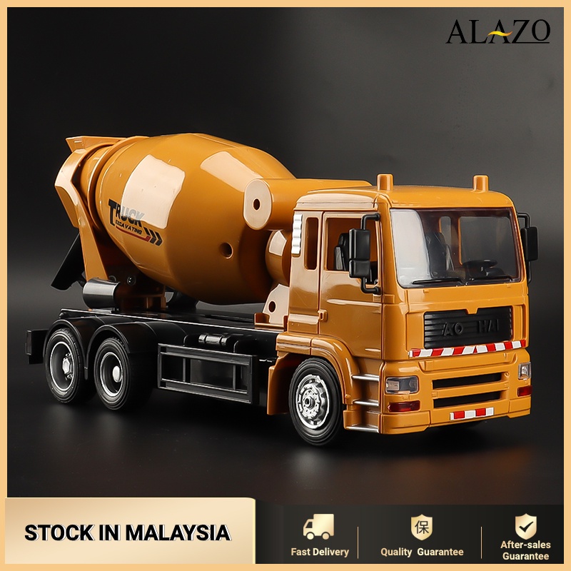 ALAZO Lori Simen Kontrol Lori Kontrol Truck RC Truck Mixer 2.4Ghz RC