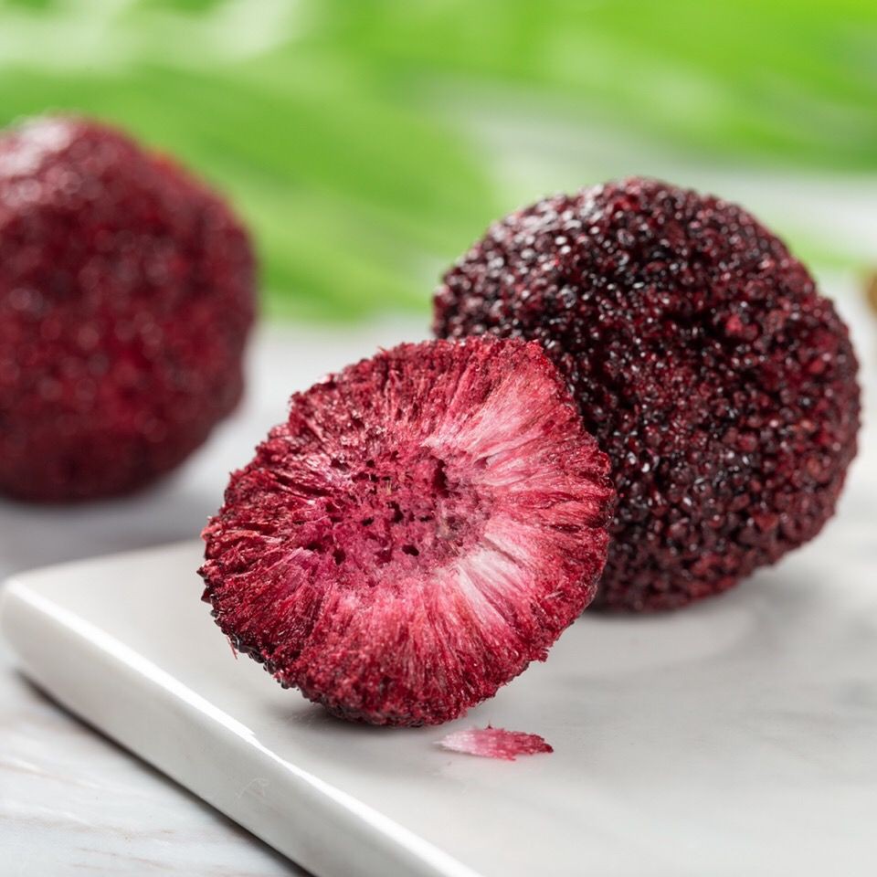 e Food Square Freeze-dried Bayberry Fruit Dried Snacks Dried Fruit ...
