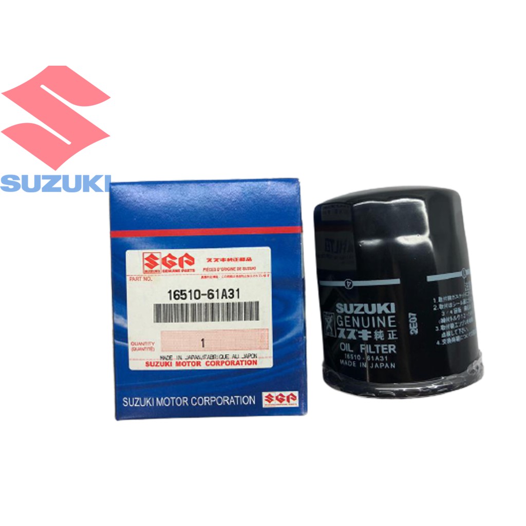 Suzuki Oil Filter 16510-61A31 Suzuki 90HP 115HP 140HP 4Stroke | Shopee ...