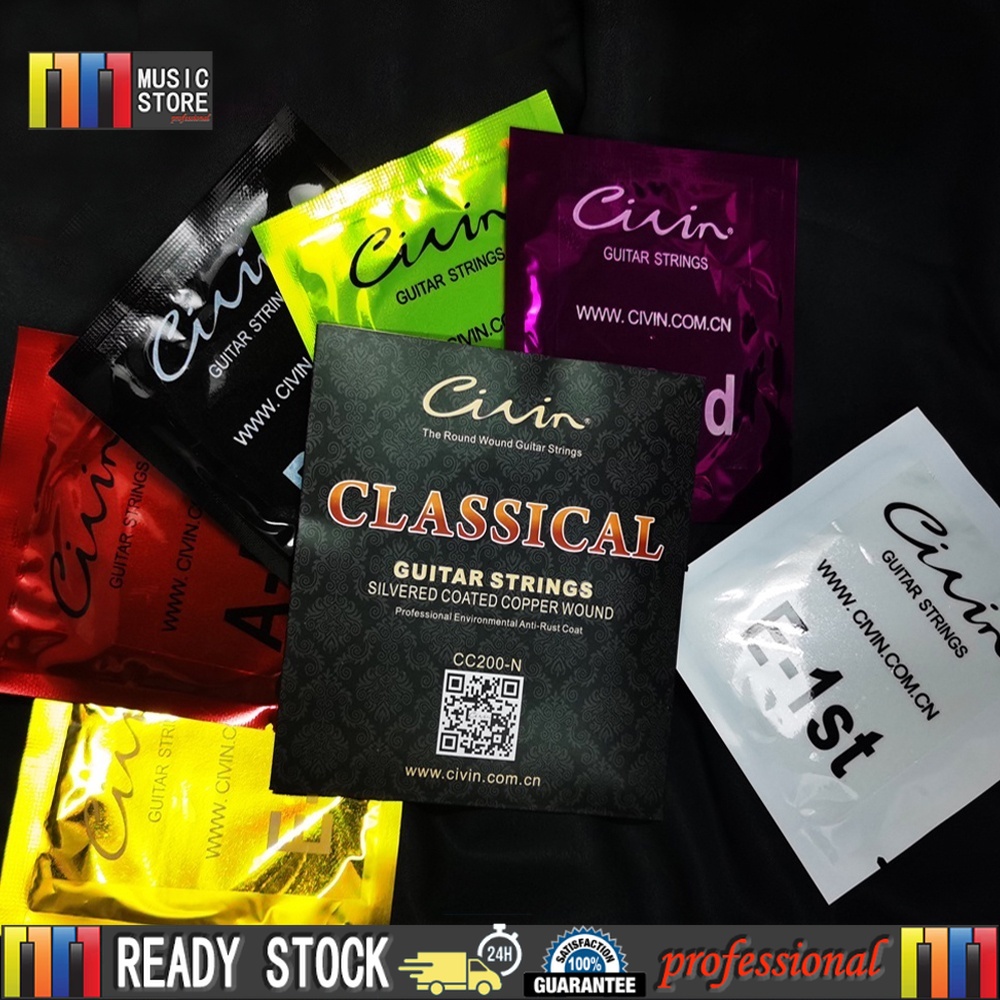 Fast Shipping CIVIN classcial guitar string CC200 Nsilvered