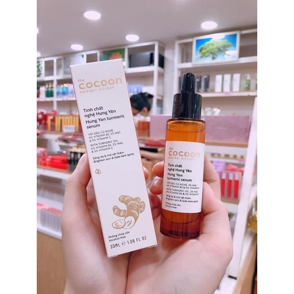Hung Yen Cocoon Turmeric essence skin brightening serum & dark spots ...