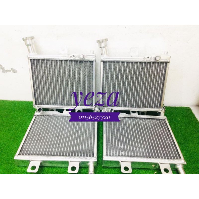 kawasaki rr150:radiator/tangki air aloiminium double layer | Shopee ...