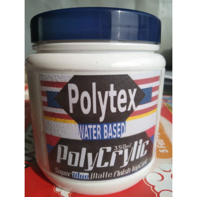 POLYTEX WATER BASED POLYCRYLIC/ Clear Vanish 350ml | Shopee Malaysia