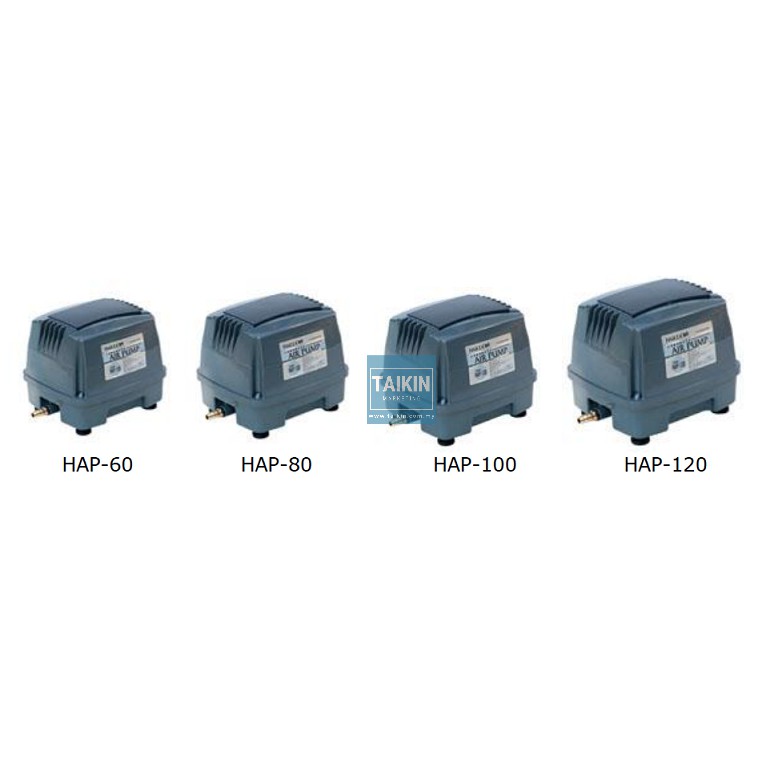 HAILEA HAP-120 HAP-100 Hi-Blow Diaphragm Air Pump Aquarium Air Pump ...