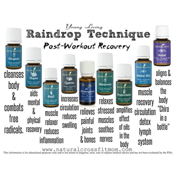 お値下げYoung living Rain drop Technique Raindrop Technique Essential Oil Collection | Essential Oil