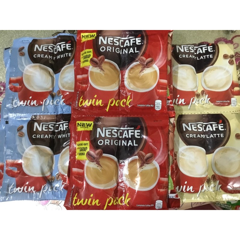 Nescafe 3 in 1 Coffee Drink Twin Pack 55g X 10 Sachet | Shopee Malaysia