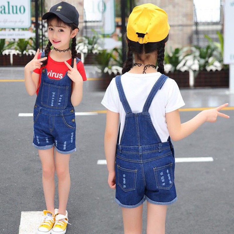 IENENS Summer Children Baby Girls Clothes Denim Dress Kids Girl Dresses