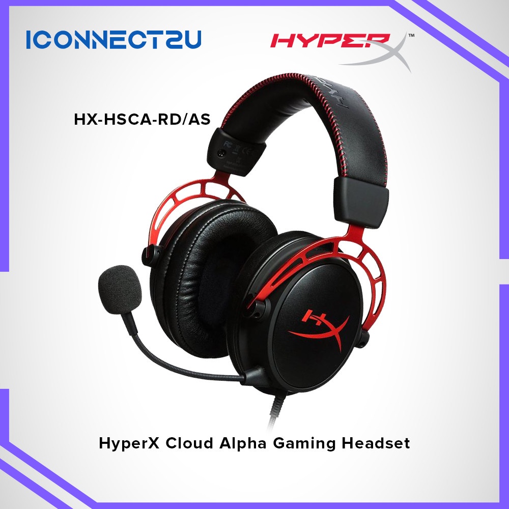 HyperX Cloud Alpha Gaming Headset (HX-HSCA-RD/AS) | Shopee Malaysia