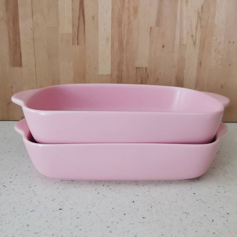 💥HIGH QUALITY 💥 Pink Baking Dish Shopee Malaysia