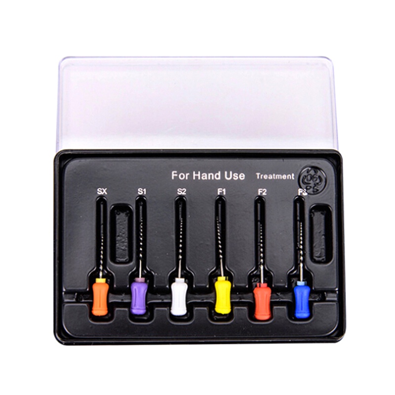 6pcs Dental Maillefer Hand Use Protaper Universal Root Canal Niti File ...