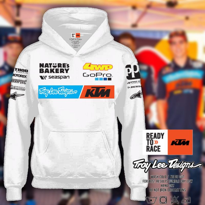 2020 Troy Lee Designs x KTM Factory Racing Team Logo Mens Casual